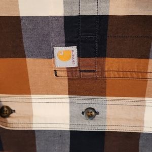 Relaxed Fit Plaid Carhartt Shirt